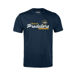 Nashville Predators Levelwear Youth Little Richmond Monument T-Shirt - Navy - NHL