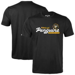 Pittsburgh Penguins Levelwear Youth Little Richmond Monument T-Shirt - Black - NHL