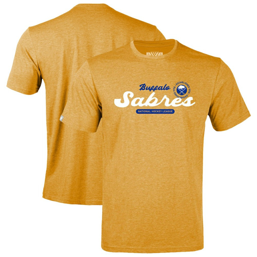 Buffalo Sabres Levelwear Youth Little Richmond Monument T-Shirt - Gold - NHL