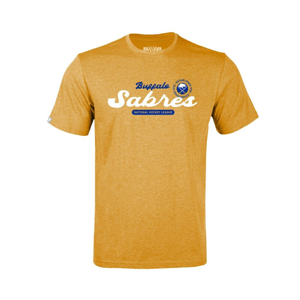Buffalo Sabres Levelwear Youth Little Richmond Monument T-Shirt - Gold - NHL