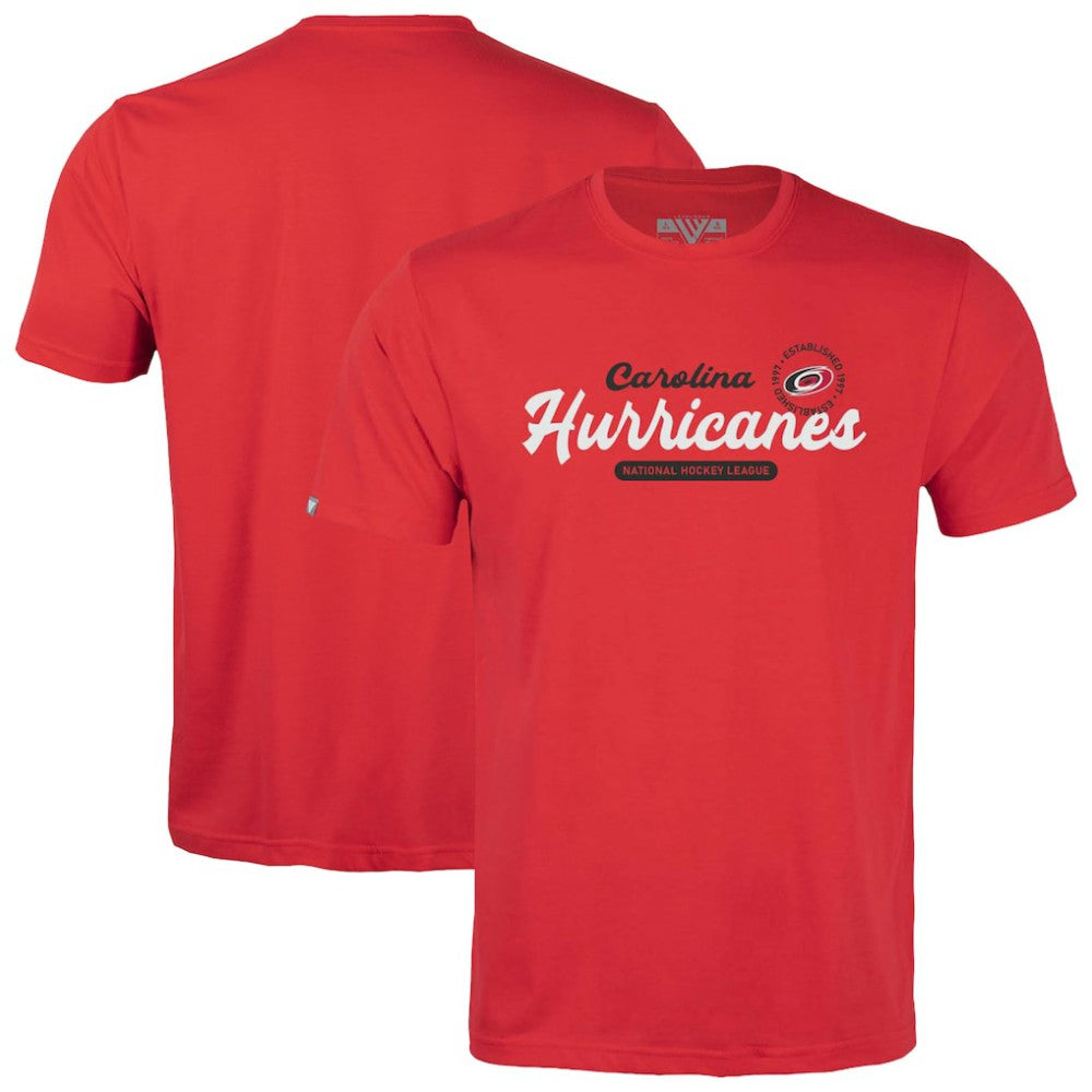 Carolina Hurricanes Levelwear Youth Little Richmond Monument T-Shirt - Red - NHL