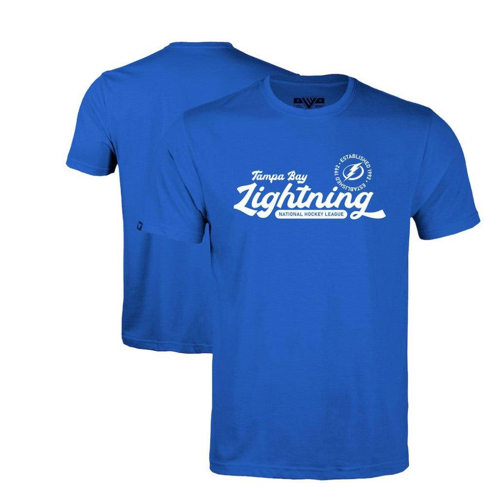 Tampa Bay Lightning Levelwear Youth Little Richmond Monument T-Shirt - Royal - NHL