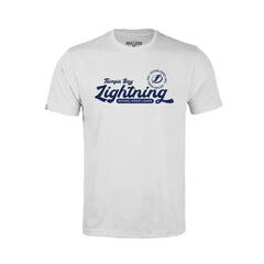 Tampa Bay Lightning Levelwear Youth Little Richmond Monument T-Shirt - White - NHL