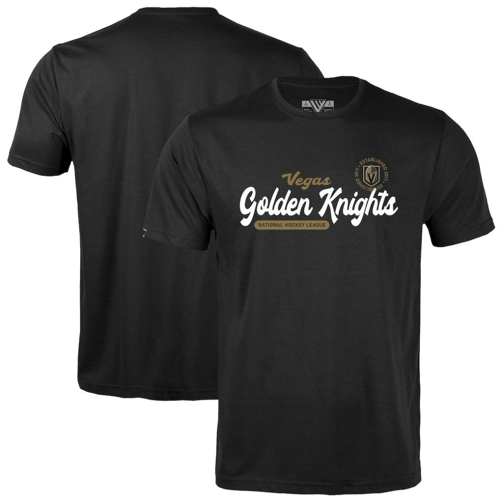 Vegas Golden Knights Levelwear Youth Little Richmond Monument T-Shirt - Black - NHL