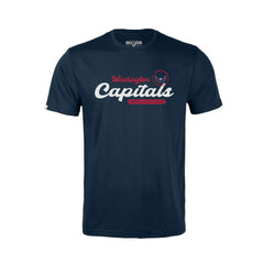Washington Capitals Levelwear Youth Little Richmond Monument T-Shirt - Navy - NHL