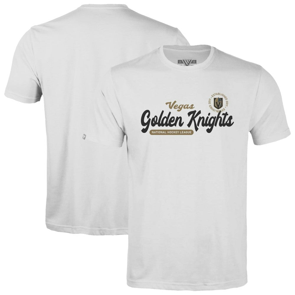 Vegas Golden Knights Levelwear Youth Little Richmond Monument T-Shirt - White - NHL