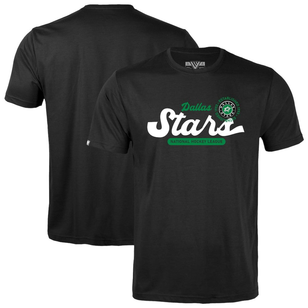 Dallas Stars Levelwear Youth Little Richmond Monument T-Shirt - Black - NHL
