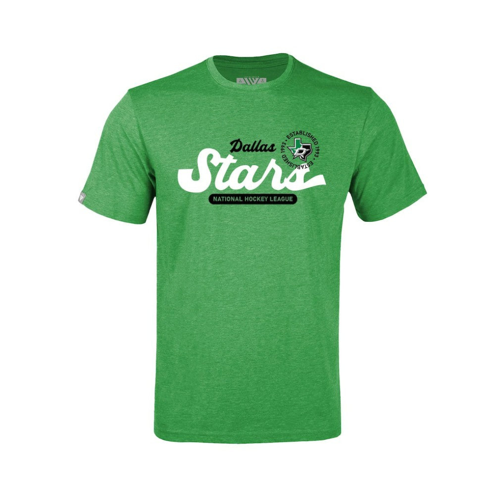 Dallas Stars Levelwear Youth Little Richmond Monument T-Shirt - Green - NHL