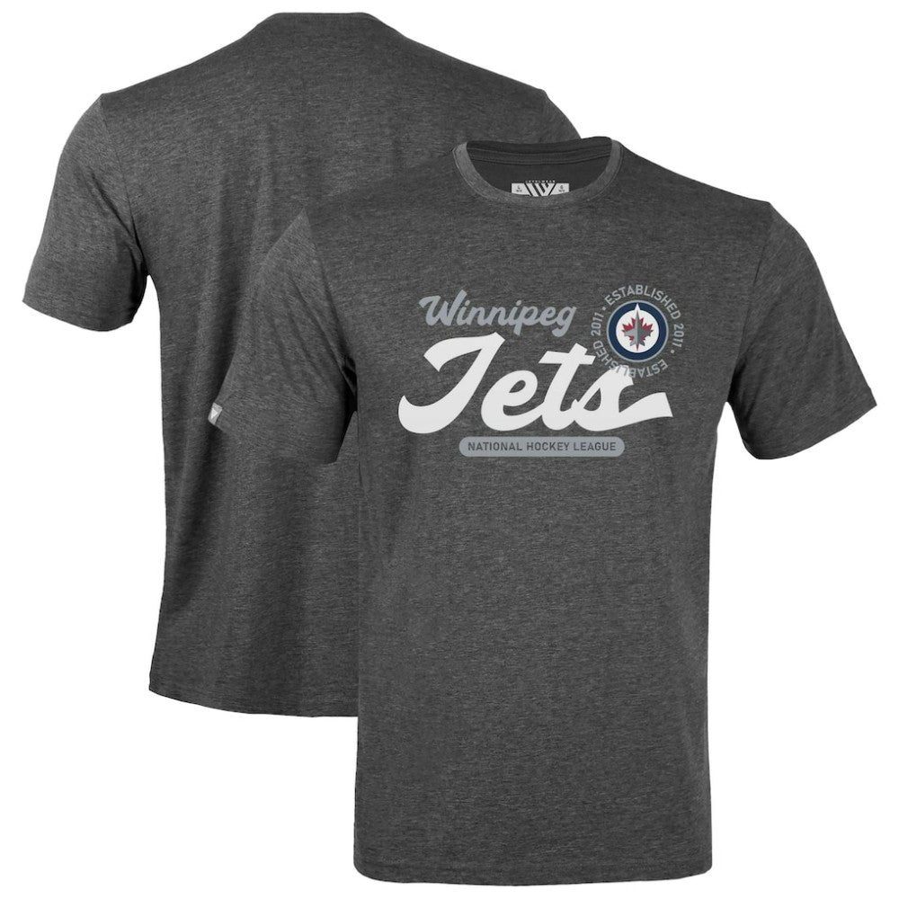 Winnipeg Jets Levelwear Youth Little Richmond Monument T-Shirt - Gray - NHL
