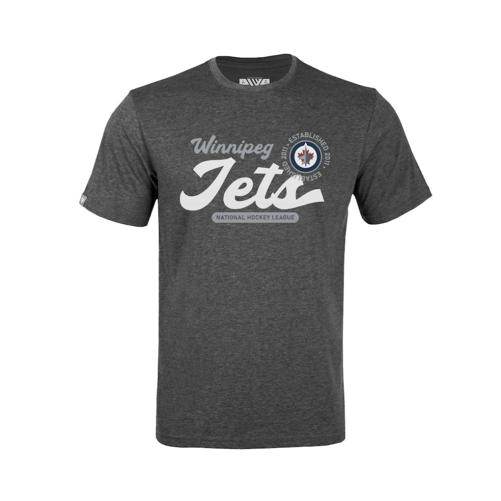 Winnipeg Jets Levelwear Youth Little Richmond Monument T-Shirt - Gray - NHL