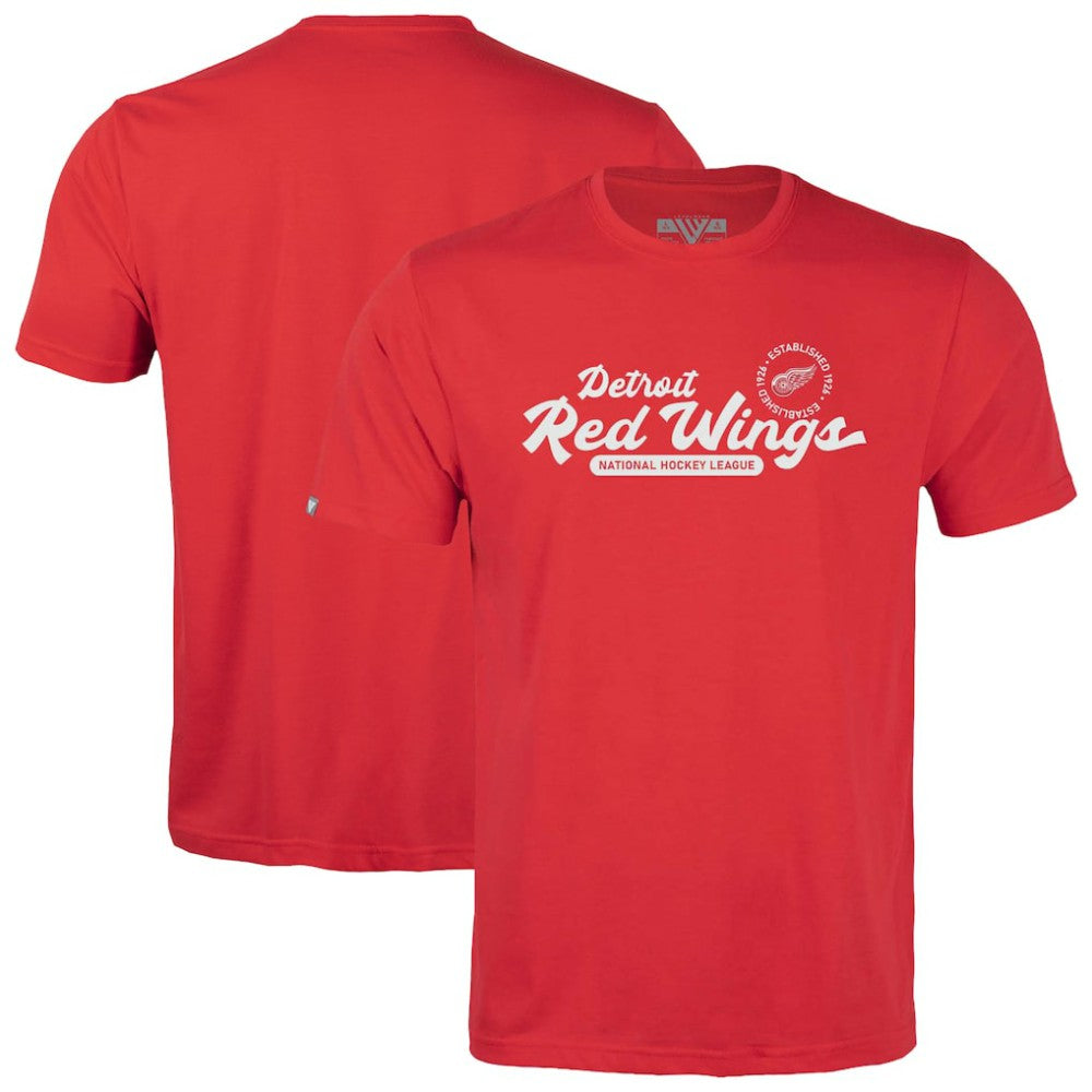 Detroit Red Wings Levelwear Youth Little Richmond Monument T-Shirt - Red - NHL