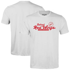 Detroit Red Wings Levelwear Youth Little Richmond Monument T-Shirt - White - NHL
