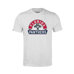 Florida Panthers Levelwear Youth Little Richmond Banner Arch T-Shirt - White - NHL