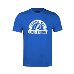 Tampa Bay Lightning Levelwear Youth Little Richmond Banner Arch T-Shirt - Royal - NHL