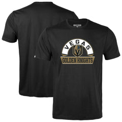 Vegas Golden Knights Levelwear Youth Little Richmond Banner Arch T-Shirt - Black - NHL