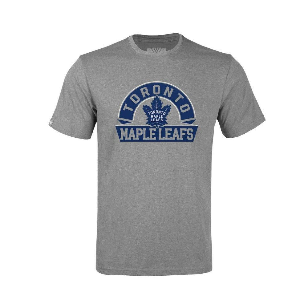 Toronto Maple Leafs Levelwear Youth Little Richmond Banner Arch T-Shirt - Gray - NHL