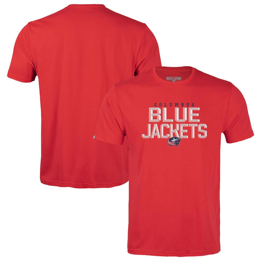 Columbus Blue Jackets Levelwear Youth Little Richmond Carve T-Shirt - Red - NHL