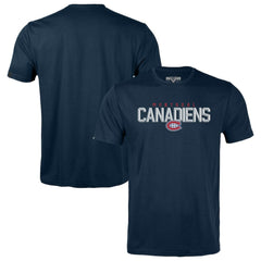 Montreal Canadiens Levelwear Youth Little Richmond Carve T-Shirt - Navy - NHL