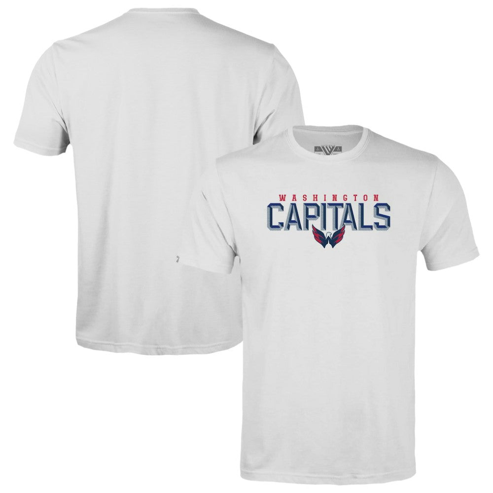 Washington Capitals Levelwear Youth Little Richmond Carve T-Shirt - White - NHL