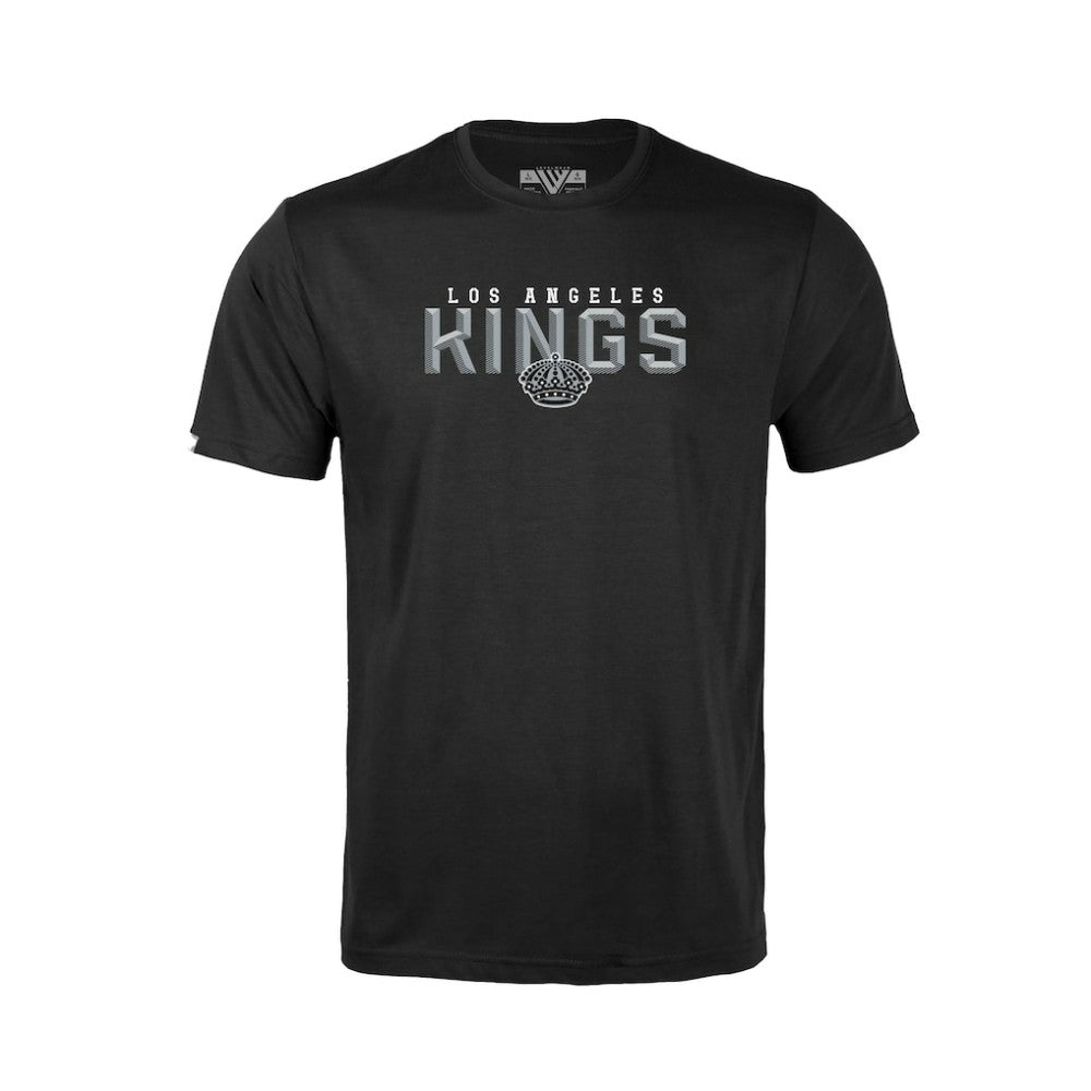 Los Angeles Kings Levelwear Youth Little Richmond Carve T-Shirt - Black - NHL