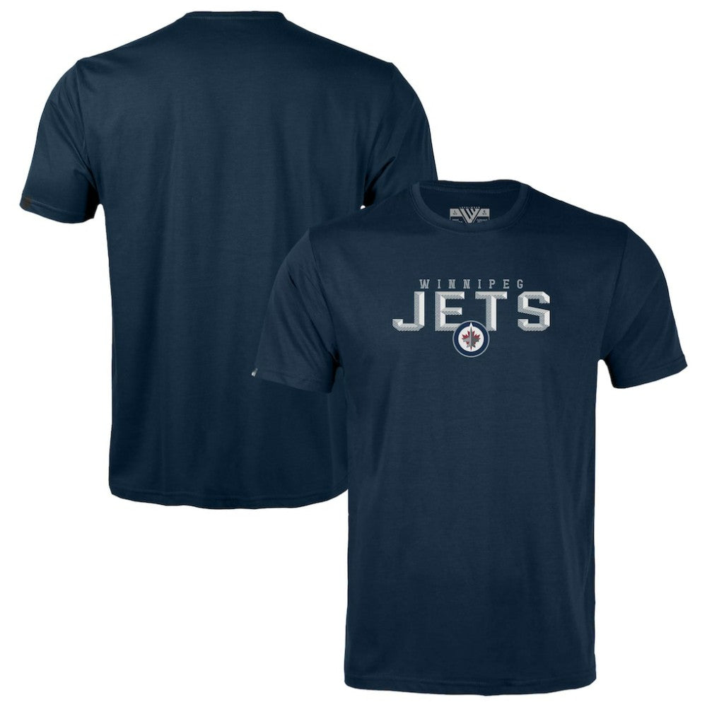 Winnipeg Jets Levelwear Youth Little Richmond Carve T-Shirt - Navy - NHL