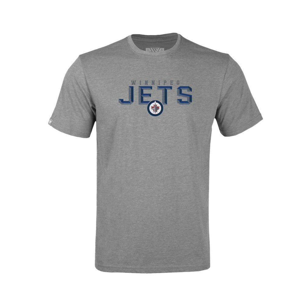 Winnipeg Jets Levelwear Youth Little Richmond Carve T-Shirt - Gray - NHL