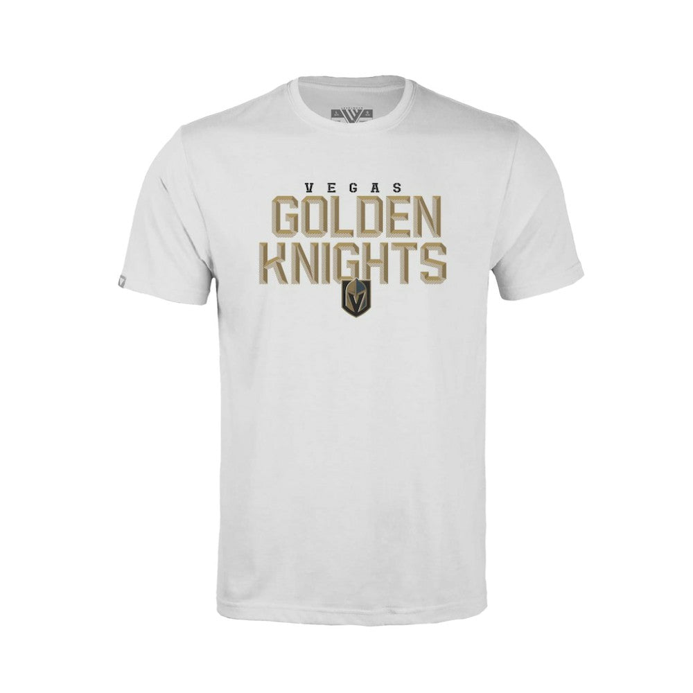 Vegas Golden Knights Levelwear Youth Little Richmond Carve T-Shirt - White - NHL