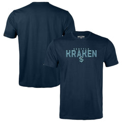 Seattle Kraken Levelwear Youth Little Richmond Carve T-Shirt - Deep Sea Blue - NHL