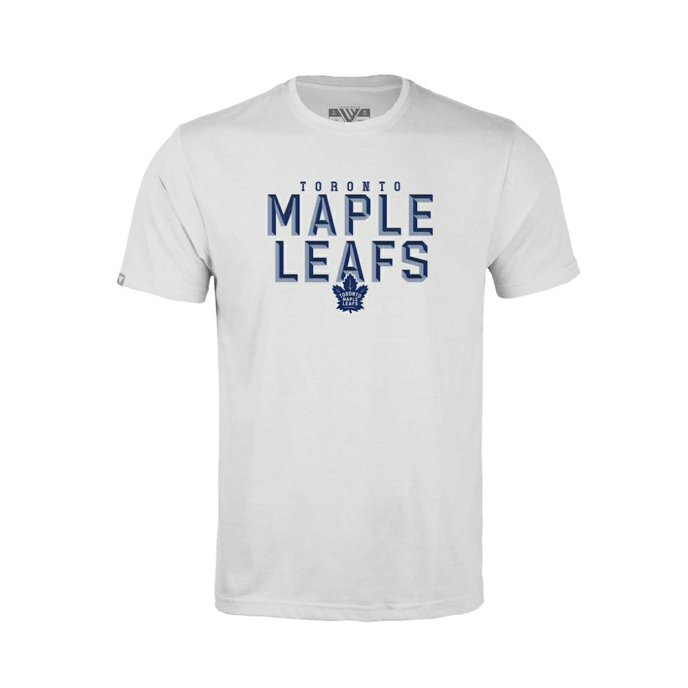 Toronto Maple Leafs Levelwear Youth Little Richmond Carve T-Shirt - White - NHL