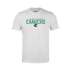 Vancouver Canucks Levelwear Youth Little Richmond Carve T-Shirt - White - NHL