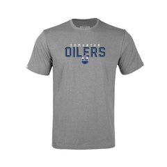 Edmonton Oilers Levelwear Youth Little Richmond Carve T-Shirt - Gray - NHL