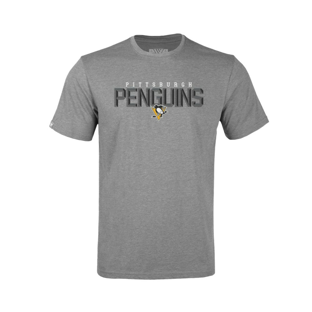 Pittsburgh Penguins Levelwear Youth Little Richmond Carve T-Shirt - Gray - NHL