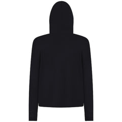 New Jersey Devils Levelwear Women's Sweet Monument Tri-Blend Cropped Pullover Hoodie - Black - NHL