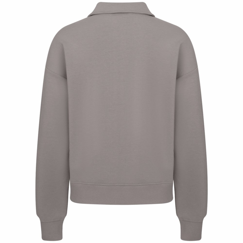 New Jersey Devils Levelwear Women's Canmore Quarter-Zip Pullover - Gray - NHL