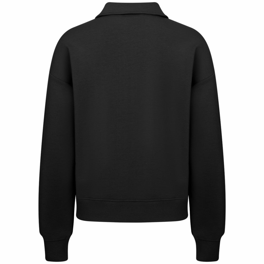 Washington Capitals Levelwear Women's Canmore Quarter-Zip Pullover - Black - NHL