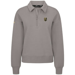 Vegas Golden Knights Levelwear Women's Canmore Quarter-Zip Pullover - Gray - NHL