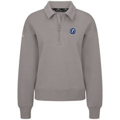 Tampa Bay Lightning Levelwear Women's Canmore Quarter-Zip Pullover - Gray - NHL