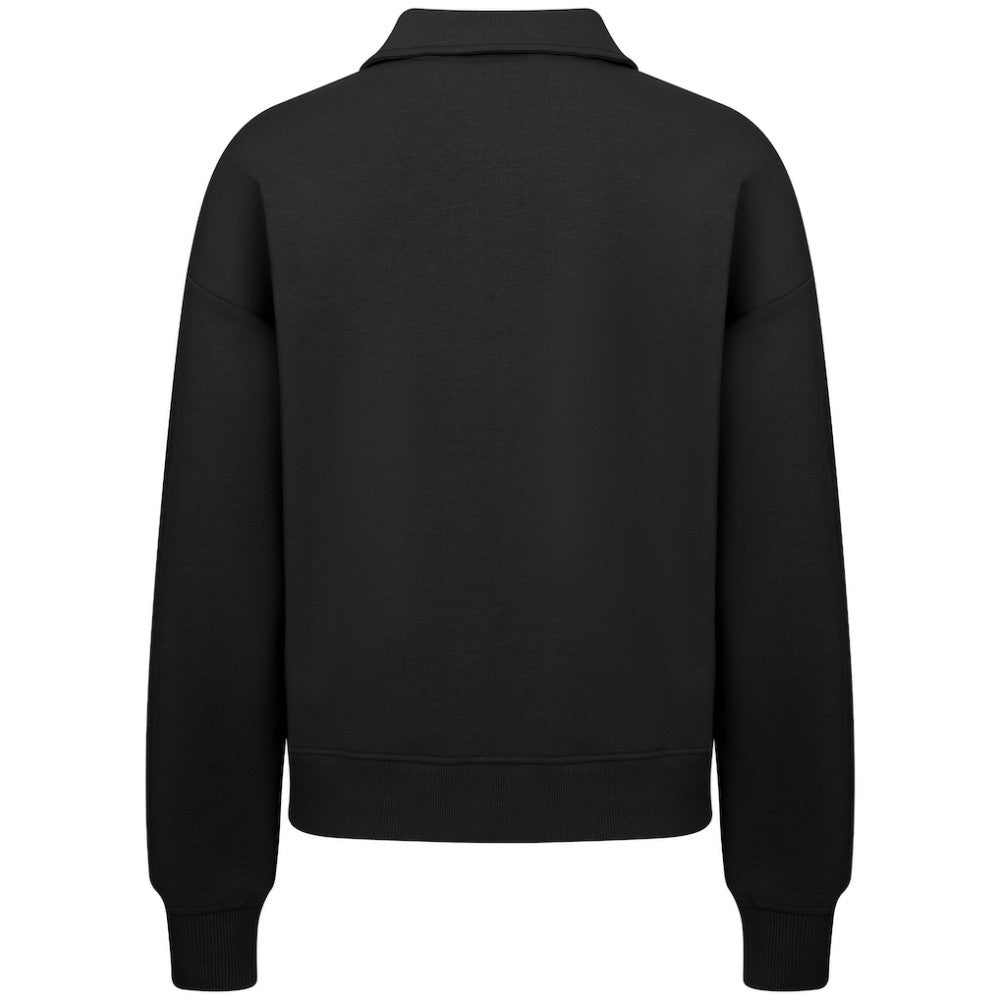 Toronto Maple Leafs Levelwear Women's Canmore Quarter-Zip Pullover - Black - NHL