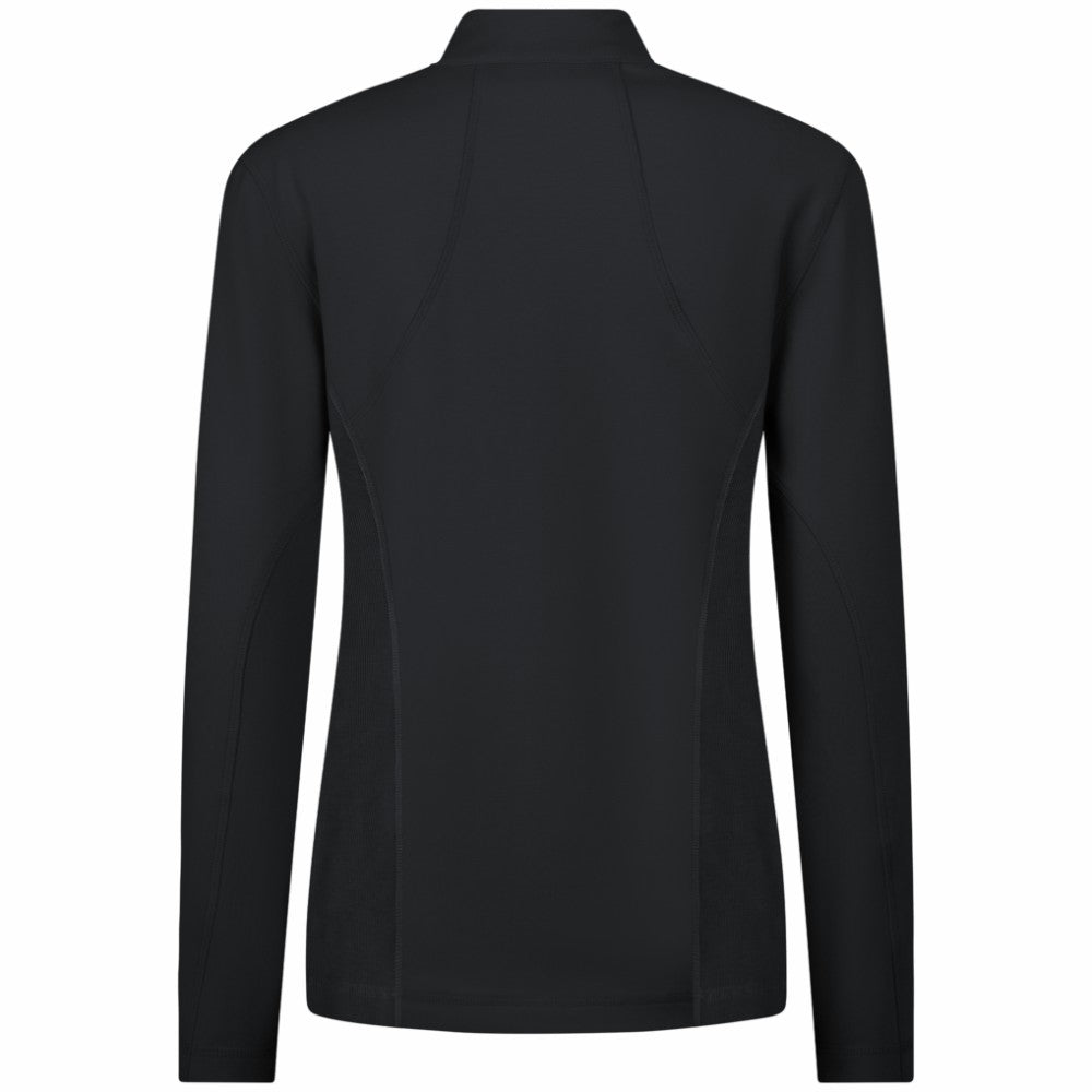 New Jersey Devils Levelwear Women's Upright Quarter-Zip Pullover - Black - NHL