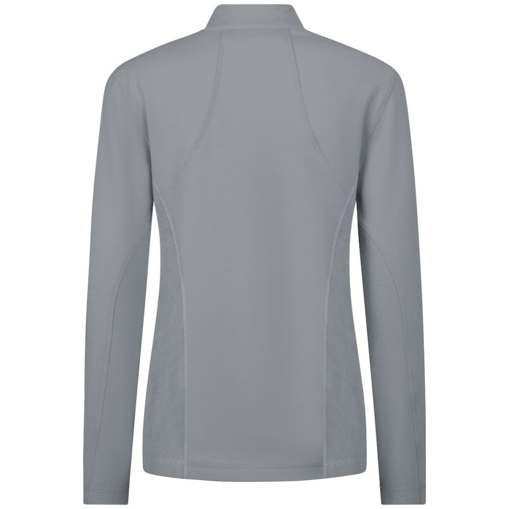 Vancouver Canucks Levelwear Women's Upright Quarter-Zip Pullover - Gray - NHL