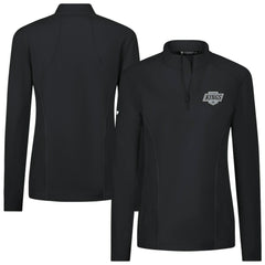 Los Angeles Kings Levelwear Women's Upright Quarter-Zip Pullover - Black - NHL