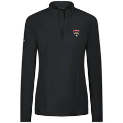 Florida Panthers Levelwear Women's Upright Quarter-Zip Pullover - Black - NHL