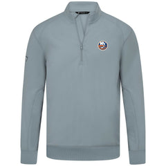 New York Islanders Levelwear Upright Tri-Blend Quarter-Zip Pullover - Gray - NHL
