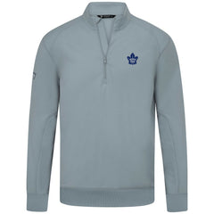 Toronto Maple Leafs Levelwear Upright Tri-Blend Quarter-Zip Pullover - Gray - NHL