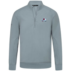 Colorado Avalanche Levelwear Upright Tri-Blend Quarter-Zip Pullover - Gray - NHL