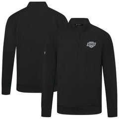 Los Angeles Kings Levelwear Upright Tri-Blend Quarter-Zip Pullover - Black - NHL