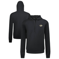 Nashville Predators Levelwear Technic Quarter-Zip Pullover Hoodie - Black - NHL