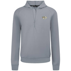 Nashville Predators Levelwear Technic Quarter-Zip Pullover Hoodie - Gray - NHL