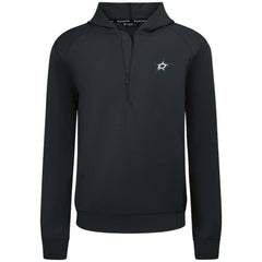 Dallas Stars Levelwear Technic Quarter-Zip Pullover Hoodie - Black - NHL