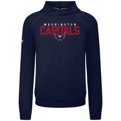 Washington Capitals Levelwear Mandate Carve Tri-Blend Pullover Hoodie - Navy - NHL